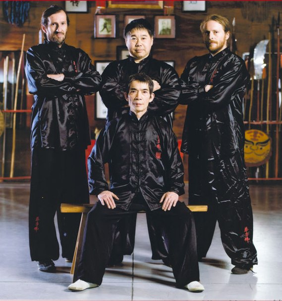 Sifu Raul Toutin, Sifu Lane Louie, Sifu Marcel Toutin y Maestro Chen Yong Fa