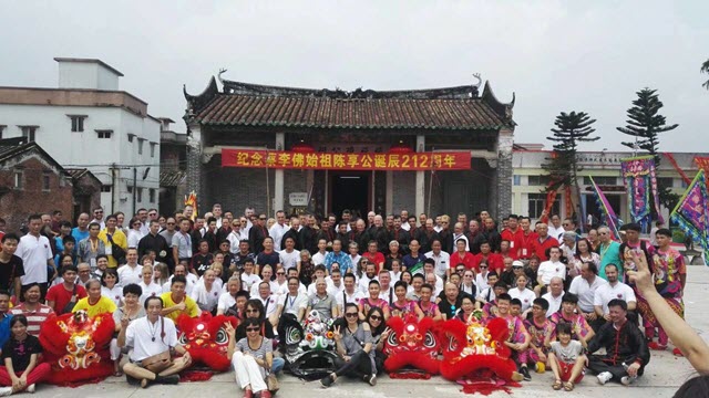 Gran Maestro Chen Yong Fa Discipulos y escuelas de otras ramas de ChoyLeeFut China 2018